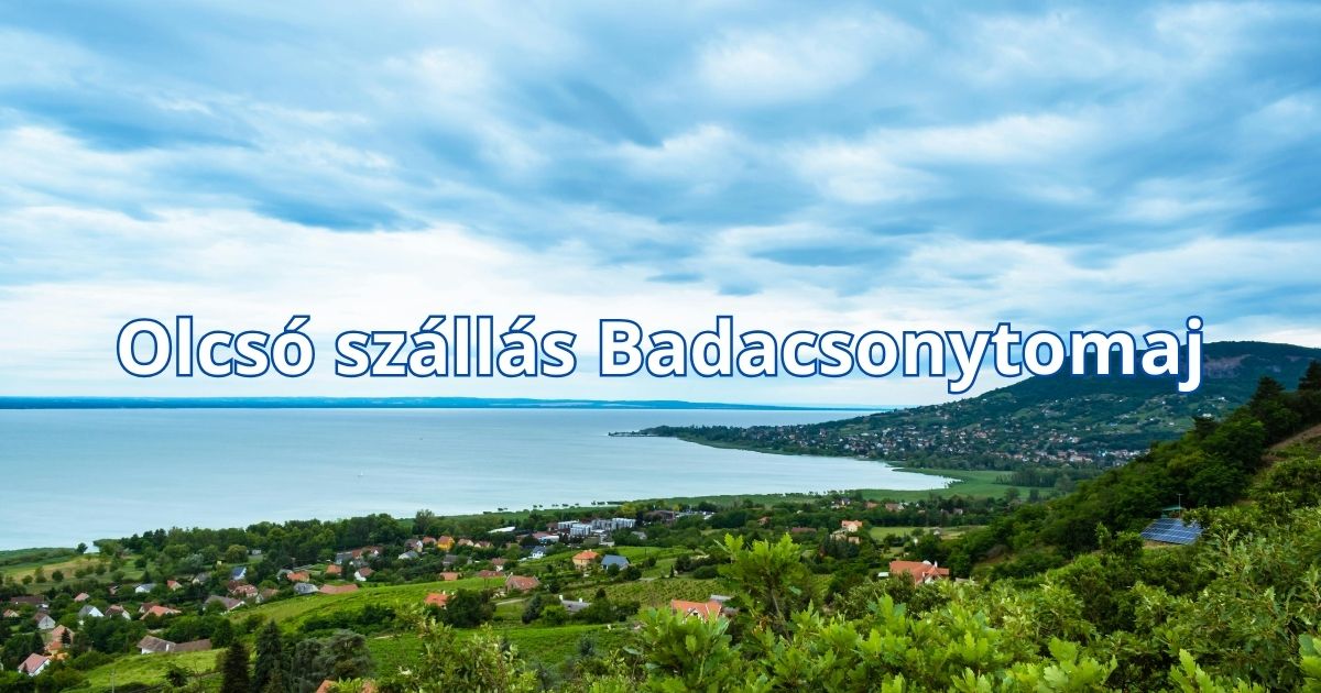 Olcsó szállás Badacsonytomaj