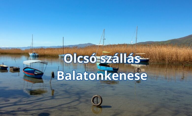 Olcsó szállás Balatonkenese