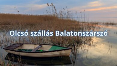 Olcsó szállás Balatonszárszó