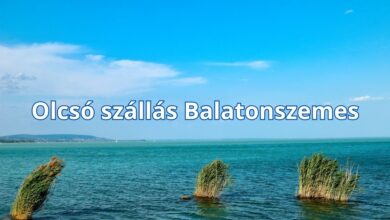 Olcsó szállás Balatonszemes