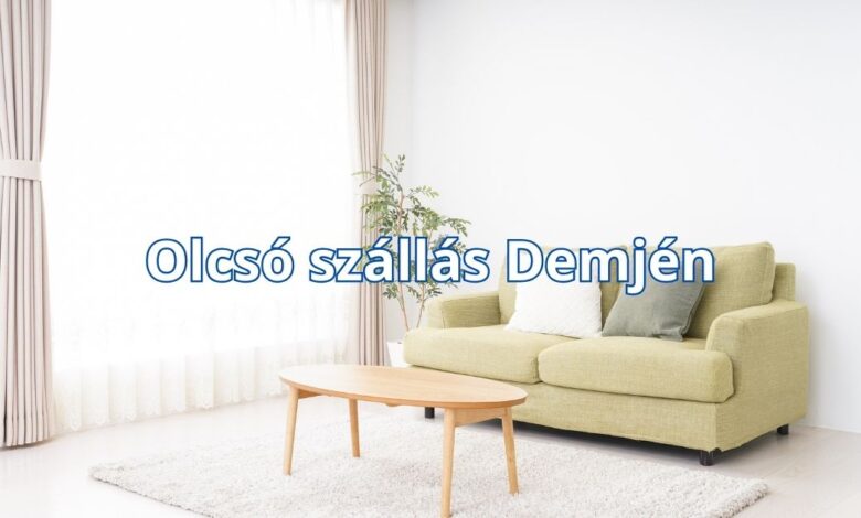 Olcsó szállás Demjén