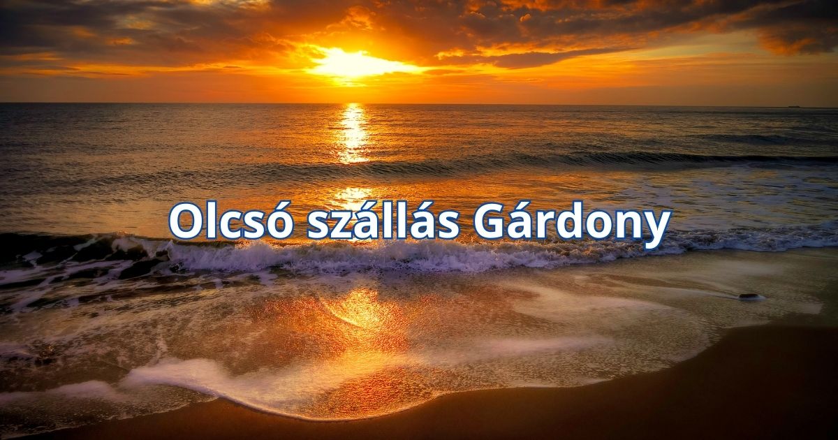Olcsó szállás Gárdony