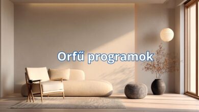 Orfű programok