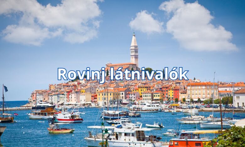 Rovinj látnivalók