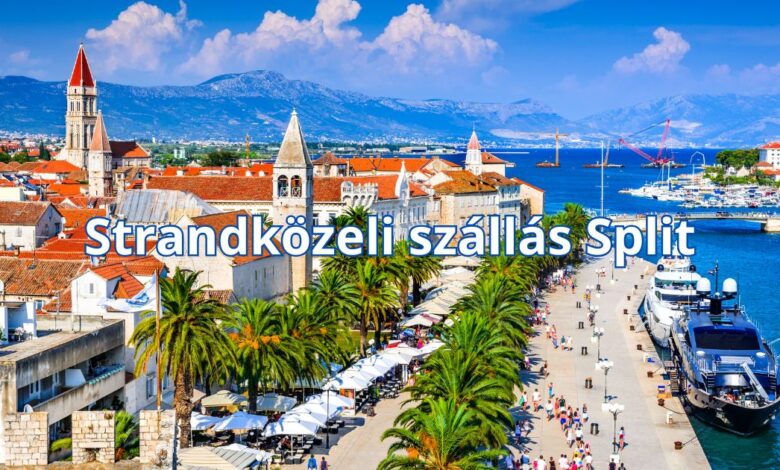Strandközeli szállás Split