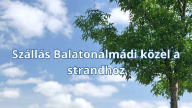Szállás Balatonalmádi közel a strandhoz