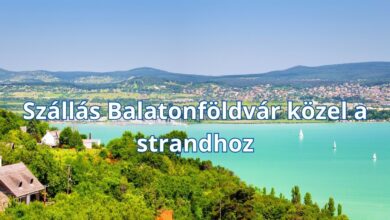 Szállás Balatonföldvár közel a strandhoz