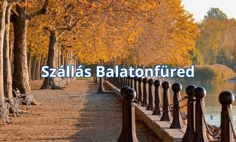 Szállás Balatonfüred