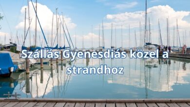 Szállás Gyenesdiás közel a strandhoz