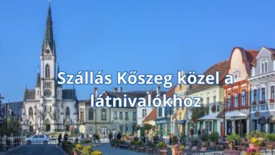 Szállás Kőszeg közel a látnivalókhoz