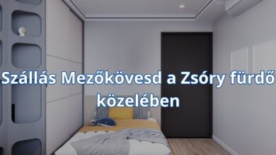 Szállás Mezőkövesd a Zsóry fürdő közelében