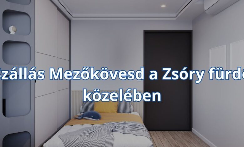Szállás Mezőkövesd a Zsóry fürdő közelében