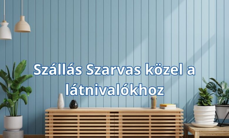 Szállás Szarvas közel a látnivalókhoz