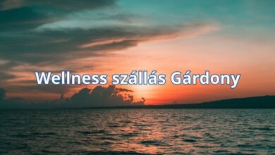 Wellness szállás Gárdony