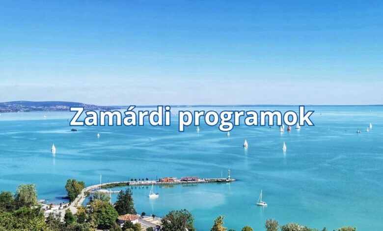 Zamárdi programok