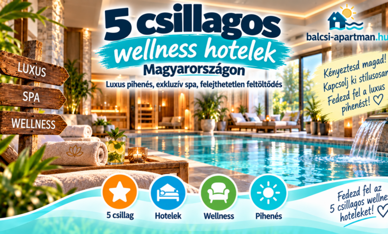 5 csillagos wellness hotelek Magyarországon prémium spa részleggel