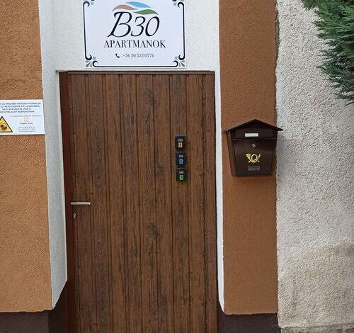 B30 Apartmanok Eger 