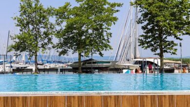 BL Lakeview with Pool Vízparti Medencés Apartman  Balatonlelle 