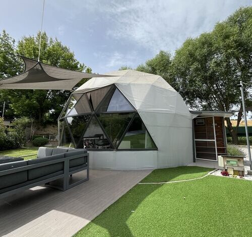 Domeglamping - Kupolaház Horgásztónál Ságvár 