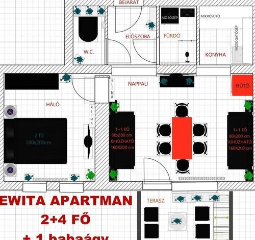 EWITA Családi Apartman Hajdúszoboszló 