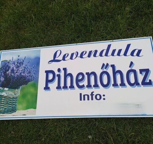 Levendula Pihenőház Tiszafüred 