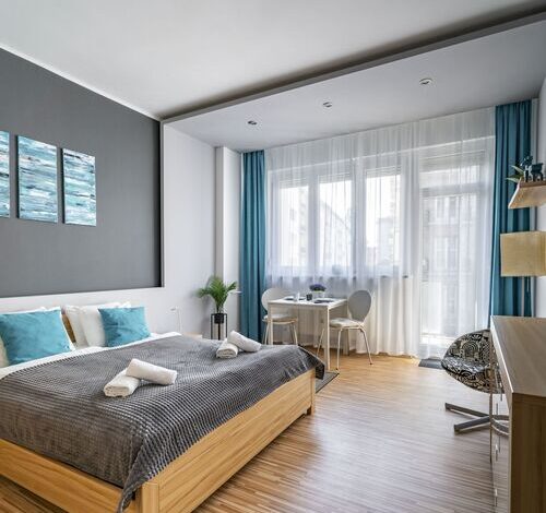 Lovely Studio with Duna river view Budapest 