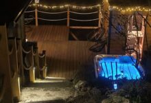 Tünemény Erdei Wellness Kunyhó Esztergom 