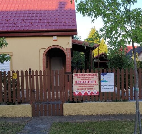 Vadvirág Vendégház Cserkeszőlő 