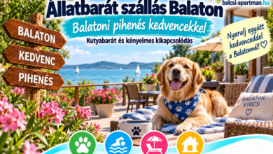 Állatbarát szállás a Balatonnál kutyával