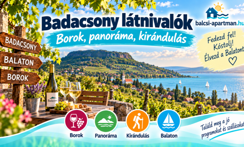 Badacsony látnivalók