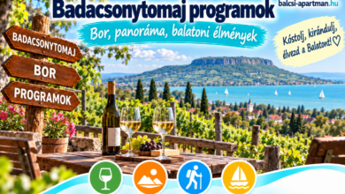 Badacsonytomaj programok