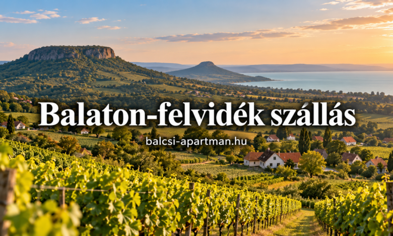 Balaton-felvidék szállások – hol érdemes megszállni?