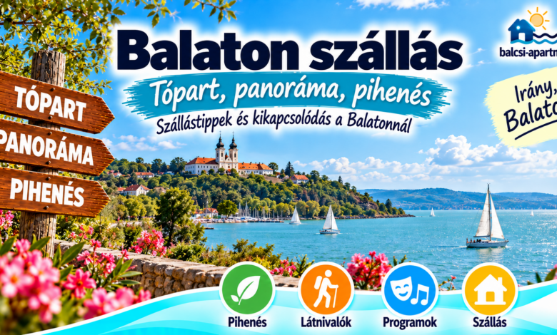 Balaton szállások – hol érdemes megszállni?