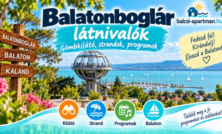 Balatonboglár látnivalók
