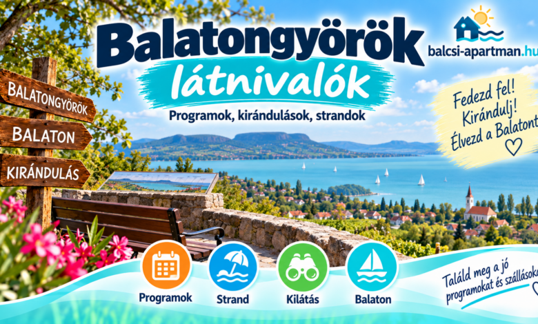 Balatongyörök látnivalók