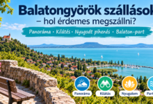 Balatongyörök szállások panorámával és vízközeli balatoni pihenéssel