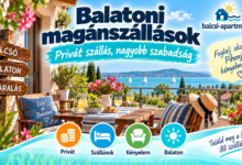 Balatoni magánszállások
