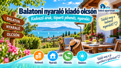 Balatoni nyaraló kiadó olcsón