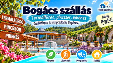 Bogács szállások – hol érdemes megszállni?