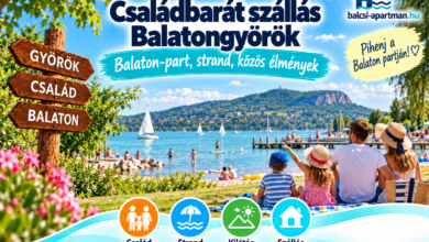 Családbarát szállás Balatongyörök