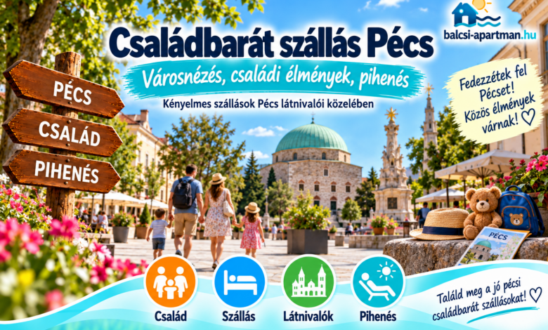 Családbarát szállás Pécsen