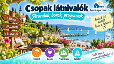 Csopak látnivalók