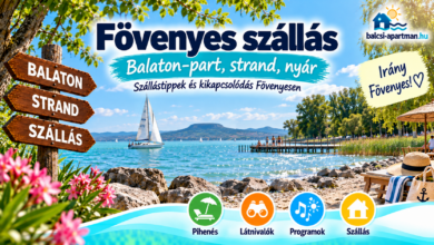 Fövenyes szállás – balatoni strand