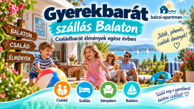 Gyerekbarát szállás Balaton