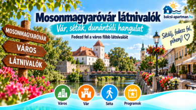 Mosonmagyaróvár látnivalók és városi programok