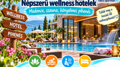 Népszerű wellness hotelek