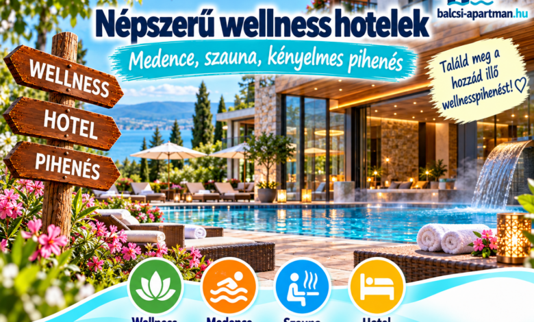 Népszerű wellness hotelek