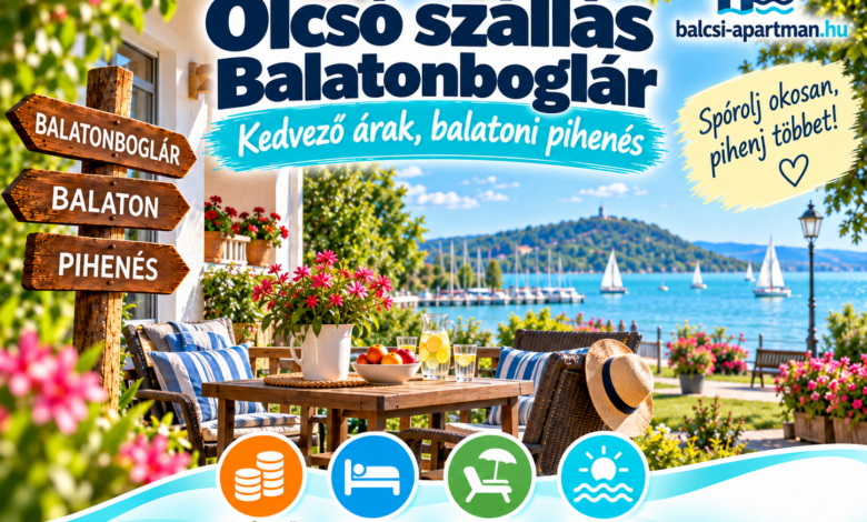 Olcsó szállás Balatonboglár