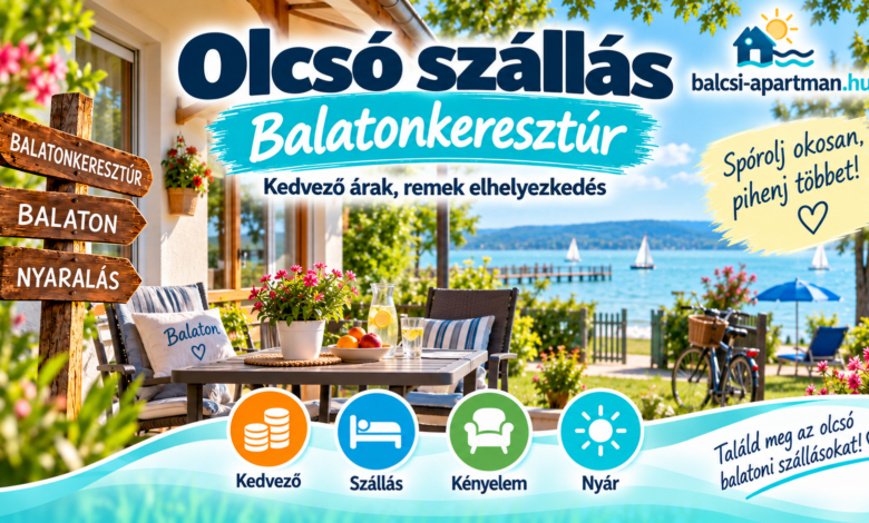 Olcsó szállás Balatonkeresztúr