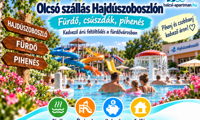 Olcsó szállás Hajdúszoboszlón – fürdőzés jó ár-értékkel